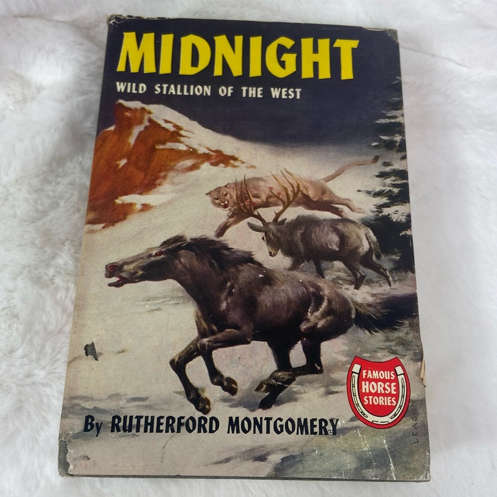Midnight: Wild Stallion of the West by Rutherford George Montgomery 1940